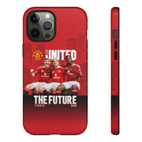 Manchester United - The Future Starts Now luxury Phone Case for iPhone 15 14 13 12 Series