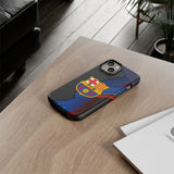 FC Barcelona Crest Phone Case - Tough Protective Soccer iPhone Cover