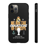 Real Madrid Wins 2024 UEFA Super Cup Luxury Phone Case for iPhone 15 14 13 Series