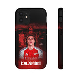 Arsenal Riccardo Calafiori Luxury Touch Phone Case for iPhone 15 14 13 12
