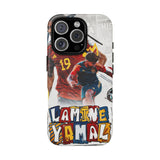 Lamine Yamal Spain Luxury Tough Phone Case for iPhone 16 15 14 13 Series