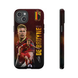 Kevin De Bruyne Belgium CaptainTough Phone Case for iPhone 15 14 13 12 Series