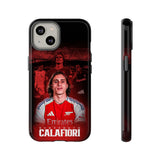 Arsenal Riccardo Calafiori Luxury Touch Phone Case for iPhone 15 14 13 12