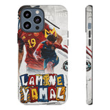 Lamine Yamal Spain Luxury Tough Phone Case for iPhone 16 15 14 13 Series