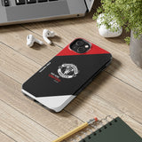 Manchester United Tough Phone Case — 'We Are United' Bold Red & Black Protective Cover for iPhone 18 17 16 15 14 13 Series