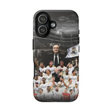 Real Madrid Champions Team Photo Phone Case – 'Tough Cases' Soccer Fan Protective Case for iPhone 17 16 15 14 13 12 Series