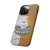 Real Madrid & 15 European Trophies Luxury Touch Phone Case for iPhone 15 14 13 12