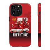 Manchester United - The Future Starts Now luxury Phone Case for iPhone 15 14 13 12 Series