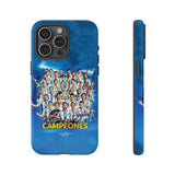 Messi and Argentina Wins Copa America 2024 Tough Phone Case for iPhone 15 14 13 12 Series