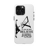 Kobe Bryant Message Tough Phone Case for iPhone 15 14 13 12 Series