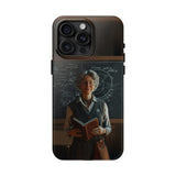 Teacher With Board Tough Phone Case for iPhone 15 14 13 12 Series