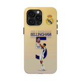 New Real Madrid Jude Bellingham Tough Phone Case for iPhone 15 14 13 12 Series