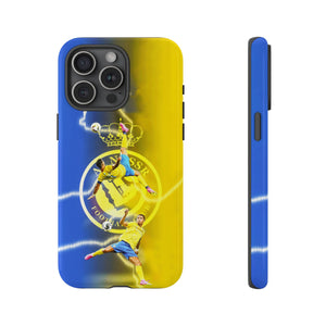 Al Nassr - Cristiano Ronaldo Simply The Best Phone Case for iPhone 15 14 13 12 Series