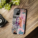 Taylor Swift Art Design Ultra Slim Phone Case for iPhone 15 14 13 Series