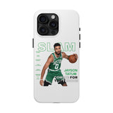 Boston Celtics Jayson Tatum Coming for the Throne Tough Phone Case for iPhone 15 14 13 12 Series