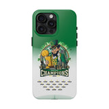 Boston Celtics Celebrating 18th Champpionship Tough Phone Case for iPhone 15 14 13 12 Series