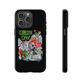 Green Day Revolution Radio Tour Tough Phone Case for iPhone 15 14 13 12 Series