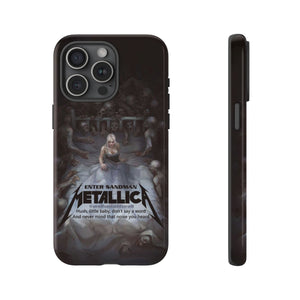 Enter Sandman Metallica Tough Phone Case for iPhone 15 14 13 12 Series