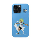 GOAT Lionel Messi Tough Phone Case for iPhone 15 14 13 12 Series