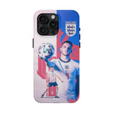 Warrior Declan Rice England Tough Phone Case for iPhone 15 14 13 12 Series