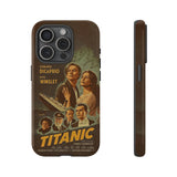 Titanic Classic Poster Tough Phone Case for iPhone 15 14 13 12 Series