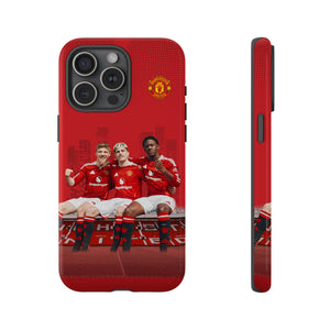 Manchester United's Bright Future Phone Case for iPhone 15 14 13 12 Series