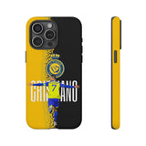 Al Nassr Cristiano Ronaldo Touch Phone Case for iPhone 16 15 14 13 Series