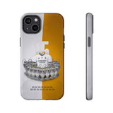 Real Madrid & 15 European Trophies Luxury Touch Phone Case for iPhone 16 15 14 13 Series