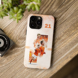 Frenkie de Jong Netherlands Tough Phone Case for iPhone 15 14 13 12 Series