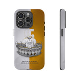 Real Madrid & 15 European Trophies Luxury Touch Phone Case for iPhone 15 14 13 12