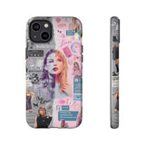 Taylor Luxury Tough Phone Case for iPhone 16 15 14 13 Series