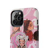 Pinky Ariana Grande Tough Phone Case for iPhone 15 14 13 12 Series