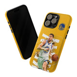 Golden State Warriors Klay Thompson Tough Phone Case for iPhone 15 14 13 12 Series