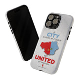 Derby Manchester Unitd vs Manchester City Phone Case for iPhone 15 14 13 12 Series