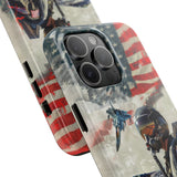 Super Tough US Fighter Pilot Tough Phone Case for iPhone 15 14 13 12 Series