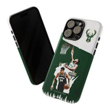 New Milwaukee Bucks Giannis Antetokounmpo Tough Phone Case for iPhone 15 14 13 12 Series