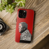 Manchester United Sir Alex Ferguson Tough Phone Case for iPhone 15 14 13 12 Series