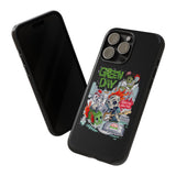 Green Day Revolution Radio Tour Tough Phone Case for iPhone 15 14 13 12 Series