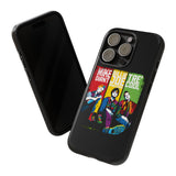 Green Day Members Tough Phone Case for iPhone 15 14 13 12 Series