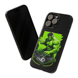 Funny DJ Hulk Tough Phone Case for iPhone 15 14 13 12 Series