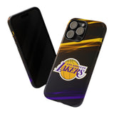 Los Angeles Lakers Tough Phone Case for iPhone 15 14 13 12 Series