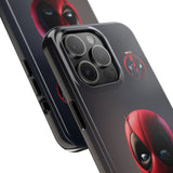 Marvel Deadpool Tough Phone Case for iPhone 15 14 13 12 Series
