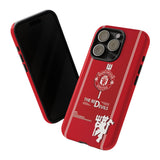 Manchester United The Red Devils Touch Phone Case for iPhone 15 14 13 12 Series