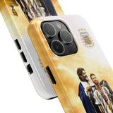 Diego Maradona & Lionel Messi The Legends Tough Phone Case for iPhone 15 14 13 12 Series