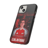 Arsenal Riccardo Calafiori Luxury Touch Phone Case for iPhone 15 14 13 12