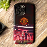Manchester United Win FA Cup 2024 Luxury Tough Phone Case for iPhone 15 14 13 12 Series