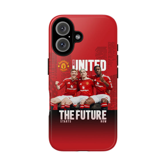 Manchester United - The Future Starts Now luxury Phone Case for iPhone 16 15 14 13 Series