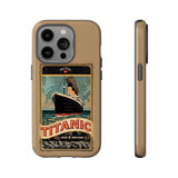 Titanic The Ship of Dreams Tough Phone Case for iPhone 15 14 13 12 Series