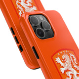 Netherlands National Football Team Tough Phone Case for iPhone 15 14 13 12 Series