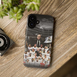 Real Madrid Champions Team Photo Phone Case – 'Tough Cases' Soccer Fan Protective Case for iPhone 17 16 15 14 13 12 Series